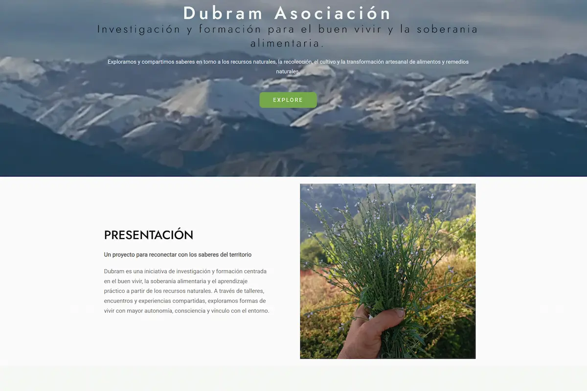 proyecto asociacion dubram
