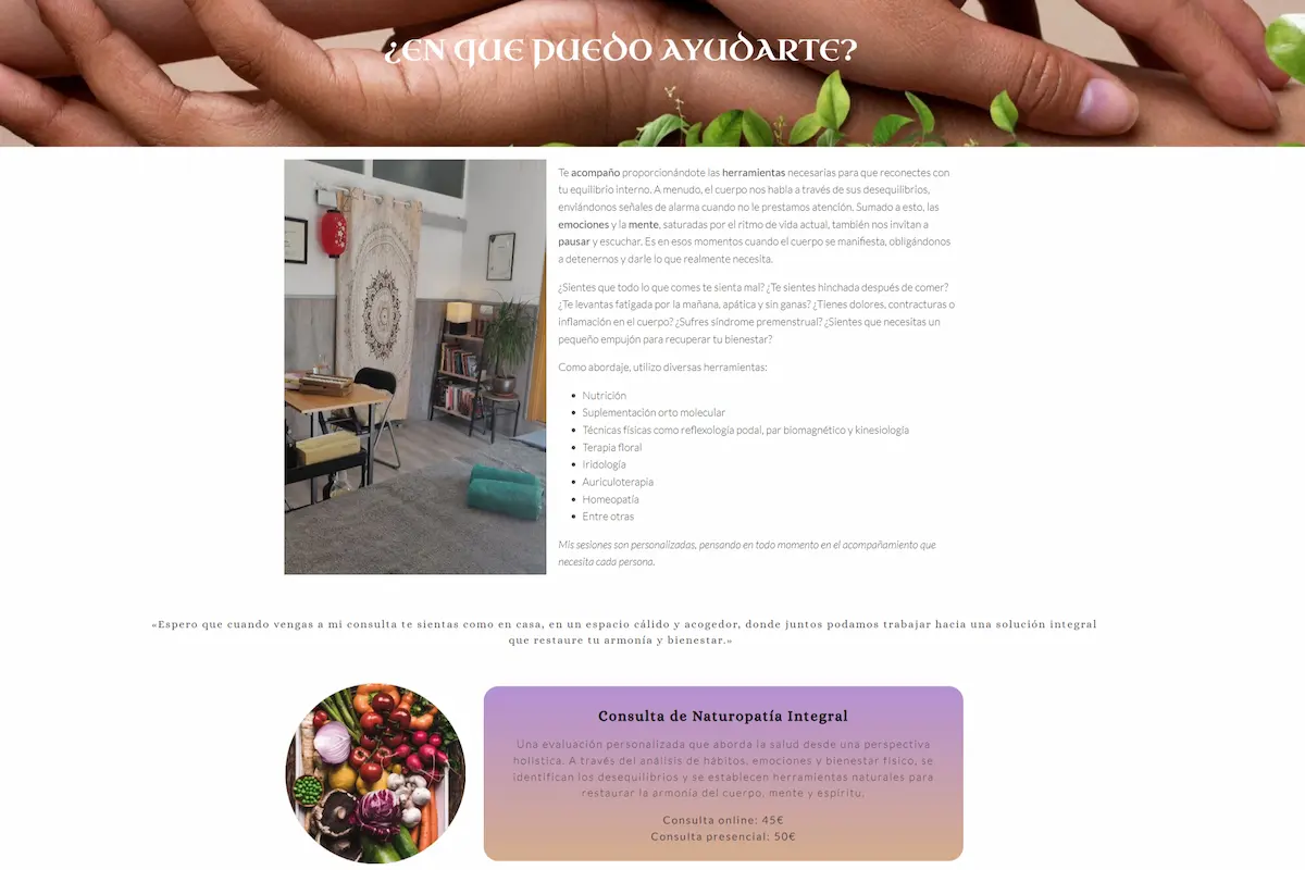 proyecto sara garcia terapias naturales